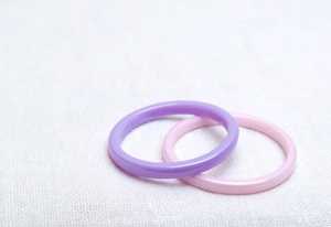 Bagues de mariage chrétiennes modernes en résine, unisexes, pour usage quotidien, bijoux géométriques minimalistes, cadeau - Product Image 5