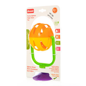 Rossie Fun Wheels 2025 diseño silla alta juguete suave madera Musical educación temprana bebé sonajeros y mordedor conjunto bebé regalo - Product Image 4