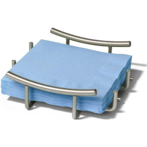 Porte-serviettes décoratif artistique porte-mouchoirs contemporain pour la maison cuisine salle à manger et configuration de fête - Product Image 6