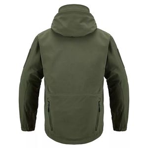 Veste Softshell Tactique à Col Montant pour Hommes en Gros, Couleur et Logo Personnalisés, Imperméable, Respirante, Hiver, Extérieur - Product Image 2