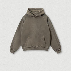 Sweat-shirts pour hommes en coton pur, style hip-hop, streetwear, lavage à l'acide, nouvelle arrivée, assurance commerciale - Product Image 4