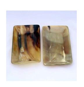 Table de mariage décoratif nourriture fruits corne plateau personnaliser taille rectangle corne plateau haute qualité hôtel maison cuisine Table plateau supérieur - Product Image 1