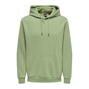 Venta caliente Hombres Sudadera con capucha con manga larga Etiqueta privada Bolsillo de canguro Algodón Fleece Impresión Logo Sudadera con capucha Sudaderas - Product Image 4
