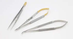 Instrumental Médico Castroviejo, Portaagujas de Acero Inoxidable, Tijeras, Pinzas, Juego Micro, Recubrimiento Cerámico, Cirugía Oftálmica MOL - Product Image 4