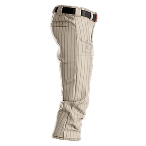 Uniformes Deportivos Sublimados Personalizados OEM, Pantalones de Béisbol a Rayas de Corte Holgado para Hombre, para Béisbol y Sóftbol - Product Image 4