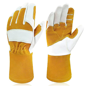 Gants de soudure en cuir de vachette pleine fleur de qualité supérieure, design premium, thermiques, respirants, sportifs, pour la sécurité en extérieur (vente en gros) - Product Image 2