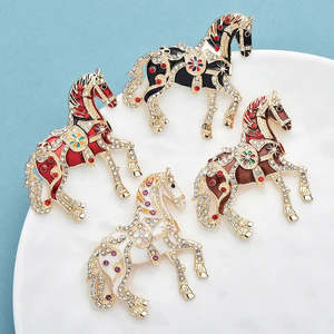 Luxe <b>Animal</b> Cheval Broche Idal Cadeau De Luxe - Product Image 2