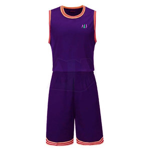 Ensemble d'uniformes de basketball respirants de qualité supérieure, grande taille, sans manches, conçu pour l'entraînement en club et les matchs scolaires – Coupe classique - Product Image 2