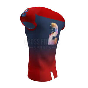 Uniforme de football américain uniforme de conception populaire uniforme de football américain léger fabriqué au Pakistan - Product Image 5