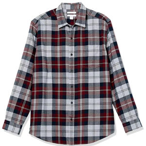 เสื้อเชิ้ตผ้าฟลานเนลผู้ชายสำหรับฤดูใบไม้ผลิ สไตล์ลำลองกลางแจ้ง เนื้อผ้านุ่มสบาย ให้ความอบอุ่น ทนทาน คุณภาพดี เหมาะสำหรับใส่ในชีวิตประจำวัน ดีไซน์แข็งแรง ทนทาน ปรับแต่งได้ - Product Image 5