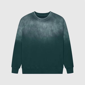 เสื้อสเวตเตอร์ของผู้ชายผ้าคอตตอน100% แบบวินเทจแขนยาวลำลองใหม่ฤดูใบไม้ผลิ - Product Image 5