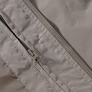 Vêtements d'hiver d'extérieur pour hommes, veste bomber matelassée grande taille, best-seller, col montant en toile, respirante, séchage rapide - Product Image 5