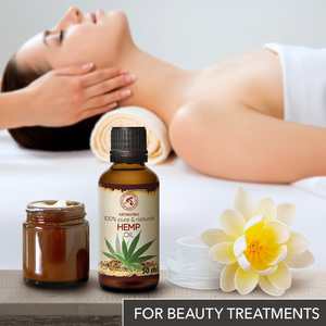 Huile de graines de chanvre Aromatika 50 ml, huile pour le visage non comédogène pour peaux grasses, absorption rapide, huile sèche riche en oméga 3 et 6 - Product Image 3