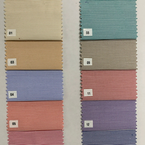 Tela de Camisa de algodón polivinílico teñida con hilo para prendas Tela de mezcla de poliéster a precio asequible - Product Image 2