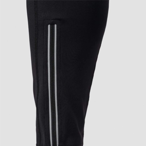 Mallas sólidas sin costuras para hombre, cintura cruzada, Control de barriga, cintura elástica transpirable, silueta mejorada, antibacteriana - Product Image 5