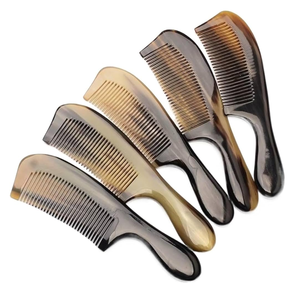 Peigne polyvalent Corne de buffle confortable Qualité durable pour les articles de cadeau à usage domestique et de salon - Product Image 2