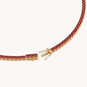 สร้อยคอเทนนิสกำมะหยี่-เครื่องประดับโซ่เส้นเล็ก - Product Image 4