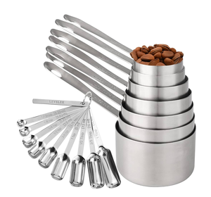 Cuillère à mesurer en acier inoxydable de haute qualité Outils de cuisine Cuillère à café en acier inoxydable Fournisseur de gros - Product Image 2