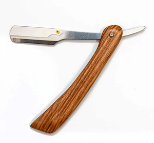 มีดโกนหนวดสำหรับร้านตัดผมแบบมืออาชีพมีดโกนโกนหนวดแบบผงเคลือบสีดำจากเยอรมัน - Product Image 5