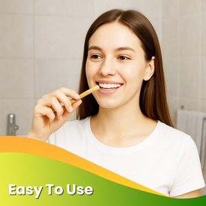 Cepillo de dientes natural de Miswak sellado al vacío con sabor natural para una goma de mascar saludable a un precio asequible de la India. - Product Image 3