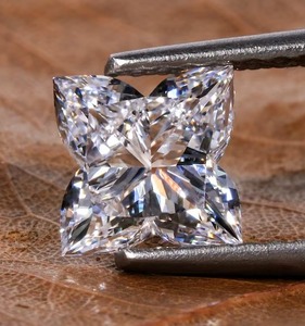 Diamant de laboratoire en forme de fleur diamant de laboratoire Antique pour bague de fiançailles en vrac pour pendentif diamant pour femme cadeau pour elle - Product Image 2