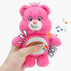 Bisounours Silicone Light Keychain Soft Portable Silicone <b>Bear</b> Pendant Keychain - Product Image 2