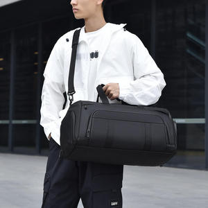 Bolsa de Viaje Personalizada de Gran Capacidad con Compartimento para Zapatos, Bolsa Deportiva de Gimnasio para Hombre, Estilo Casual, Forro de Poliéster, Material de PU - Product Image 6