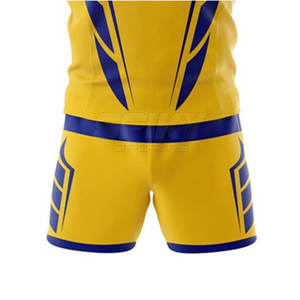 Ensemble uniforme en sergé extensible de qualité supérieure pour l'impression de rugby américain 2025 nouveau pas cher - Product Image 4