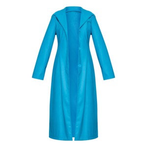 Trench-coat en cuir imperméable et respirant à la mode moderne Veste longue en cuir véritable pour femmes Manteau matelassé personnalisé pour femmes - Product Image 5