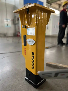 Disyuntor hidráulico SB 20 tipo caja adecuado para mini excavadoras y MINICARGADORA Bob CAT con 1,2-3 toneladas para trabajos de demolición - Product Image 5