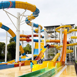 Fabricante Profesional de Equipos para Piscinas de Fibra de Vidrio de Diseño Nuevo, Toboganes Acuáticos Familiares, Parques Acuáticos - Product Image 3