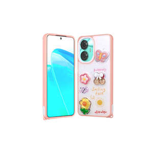 เคสโทรศัพท์ซิลิโคน Netzy Luxury ลายกลิตเตอร์นูน สำหรับ Realme C55 ป้องกันด้านหลัง พร้อมประดับด้วยกลิตเตอร์วิบวับ - Product Image 1