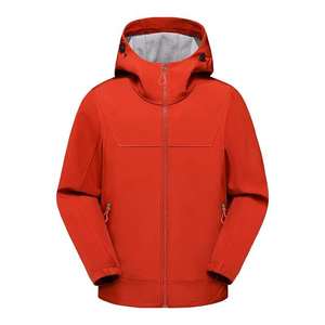 Chaquetas Cortavientos de Talla Grande, Suaves, Transpirables, Resistentes al Agua, Forradas de Felpa, con Cierre, Ecológicas y Ligeras - Product Image 5