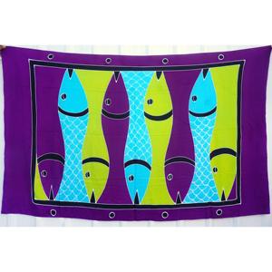 Pareos Hawaianos Pintados a Mano 100% Rayón de Alta Calidad, Ropa de Playa Personalizada al por Mayor, Cubierta para las Islas del Pacífico Asiático HPGU013-04-180 - Product Image 1