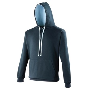 Sudadera con capucha estilo personalizado Varsity Letterman chaqueta morada - Product Image 1