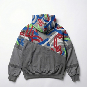 Women Heavyweight <b>Hoodie</b> <b>Velour</b> Embroidery Badge Eco-Friendly Graphic Pullover Manufacturer Wholesale Custom Streetwear - Product Image 3