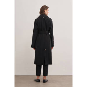 Women's Long PU Leather <b>Trench</b> Coat <b>Waterproof</b> Printed Autumn Coat - Product Image 4