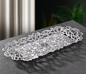 Plateau de service en chocolat de luxe, artisanal, moderne, écologique, compatible lave-vaisselle, design élégant, pour desserts, occasion spéciale - Product Image 5