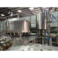 Aim Technologies Usine de production de boissons entièrement automatique 120 BPM Capacité 2000 bph 415V Bouteille PET 500 ml Acier inoxydable Garantie 1 an