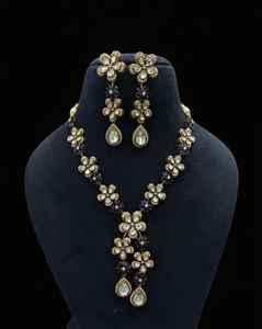 ชุดสร้อยคอลายจุดที่สวยงามสำหรับผู้หญิงสวมใส่ได้ทั้งแบบชนเผ่าและสมัยใหม่เหมาะสำหรับใส่ไปงานปาร์ตี้เฉลิมฉลอง - Product Image 5