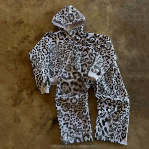 Vêtements d'hiver streetwear imprimés fabriqués en usine, très demandés, légers, respirants, manches longues, couleur personnalisable, 100% coton, personnalisable - Product Image 2