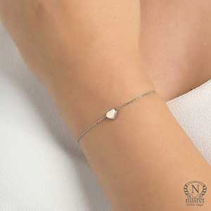 Bracelet à breloques en argent sterling 925, bracelets à breloques tendance - Product Image 5
