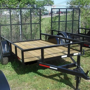 A-<b>Frame</b> Gate Utility Trailers 77\" <b>X</b> <b>10</b>\" Tube Utility with <b>15</b> Radials Cargo & Utility Hauler - Product Image 1