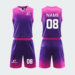 Tenues de sport en polyester, uniformes de basketball, meilleur design, maillot et short de basketball personnalisés, nouveau design 2026 - Product Image 6