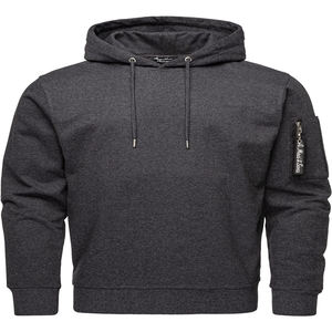 Hommes unisexe sweats à capuche 100% coton épais polaire poids lourd surdimensionné respirant séchage rapide hiver broderie personnalisée - Product Image 1