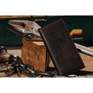 กระเป๋าสตางค์หนังแท้ผู้ชายปี 2025 ป้องกัน RFID แบบยาว ซิปปิด แห้งเร็ว ระบายอากาศได้ดี พับสองตอน หนังแท้ 100% - Product Image 4