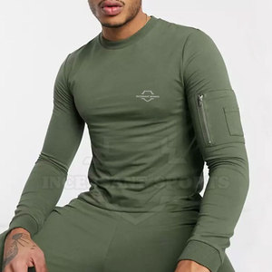 Traje de sudor de talla personalizada para hombre, ropa de uso al aire libre, elegante, bajo pedido mínimo - Product Image 4