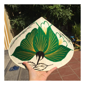 Chapeau en bambou tissé à la main en feuille de palmier-Durable, protecteur solaire, touche unique pour les événements en plein air, les spectacles folkloriques et les collections de souvenirs - Product Image 5