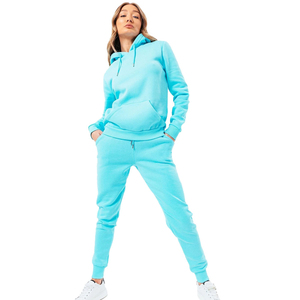 Survêtements d'hiver Ensemble deux pièces personnalisé pour femmes Ensemble de jogging 2 pièces Vêtements de sport pour femmes Survêtements de meilleure qualité pour femmes - Product Image 1