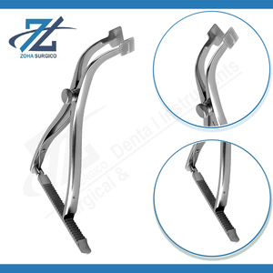 Écarteur calcanéen 40 mm d'ouverture, pointe de 15 mm de large, 70 mm de long, instruments chirurgicaux manuels en acier inoxydable, certifié CE, fabricant - Product Image 3